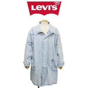 Levi's(リーバイス) A7136-0000 ウエスタン デニムコート ライトインディゴ FIRST TAKE LV025｜threewoodjapan