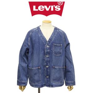 Levi's(リーバイス) A7139-0000 UNION ENGINEER デニムカーディガン ミディアムインディゴ HIGHLIGHTS LV026｜threewoodjapan