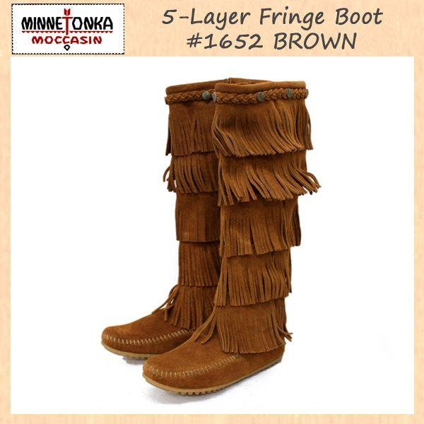 sale MINNETONKA(ミネトンカ)5-Layer Fringe Boot(5レイヤーフリン...