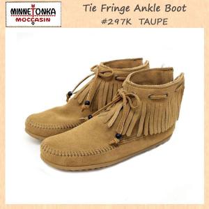 sale セール MINNETONKA(ミネトンカ) Tie Fringe Ankle Boot(タ...