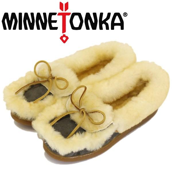 MINNETONKA (ミネトンカ) 3404S ULUTIMATE SHEEPSKIN SLIPP...