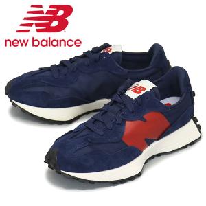 new balance (ニューバランス) U327 WEG スニーカー NAVYxRED NB866｜threewoodjapan