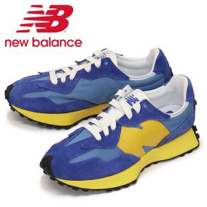 new balance (ニューバランス) U327 WEH スニーカー BLUE/YELLOW NB854｜threewoodjapan