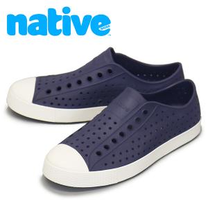 native shoes (ネイティブシューズ) 11100100 JEFFERSON ジェファーソン シューズ 4201 REGATTA BLUE/SELL WHITE NV004｜threewoodjapan
