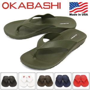 OKABASHI (オカバシ) O-50001 MENS SURF FLIP FLOP メンズ サーフフリップフロップ サンダル 全6色 OKB001｜THREE WOOD ヤフー店