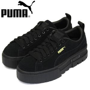 PUMA (プーマ) 380784-04 メイズ ウィメンズ レディース スニーカー 04 プーマブラック PM170｜threewoodjapan