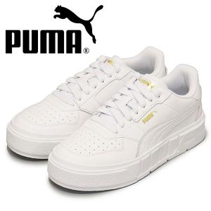 PUMA (プーマ) 393802 CALI コート レザー ウィメンズ レディース スニーカー 05 プーマホワイト PM225｜threewoodjapan