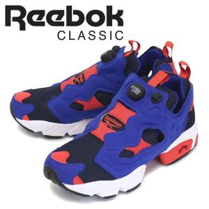 Reebok (リーボック) FV4208 INSTAPUMP FURY OG NM インスタポンプ フューリー スニーカー カレッジロイヤル/カレッジネイビー/ラディアントレッド RB096｜threewoodjapan