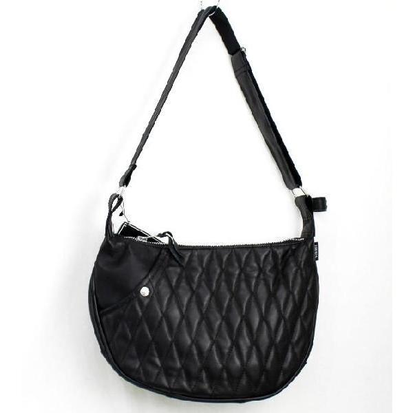 SCHOTT(ショット) PADDED BANANA BAG（パッデッド バナナ バッグ） BLAC...