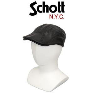 Schott N.Y.C（ショット） Schott/ショット/LEATHER HUNTING CAP