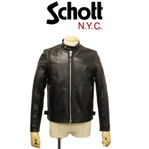 Schott N.Y.C ショット SCHOTT 141 シングルライダース ブラウン BIG