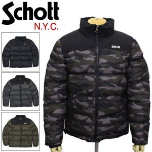 Schott (ショット) 46744 UTAH パディングジャケット 4色｜threewoodjapan