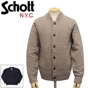 Schott N.Y.C（ショット） Schott カーディガン モヘア モヘヤ ニット