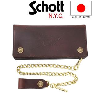 Schott N.Y.C（ショット） Schott ミドルウォレット 2つ折り財布