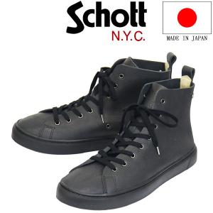 Schott N.Y.C（ショット） チャッカ ブーツ ブラック Schott CHUKA