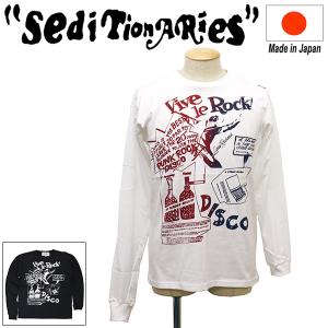 SEDITIONARIES by 666 (セディショナリーズ) STD0010 VIVE LE ROCK Tシャツ L/S 長袖 全2色｜threewoodjapan