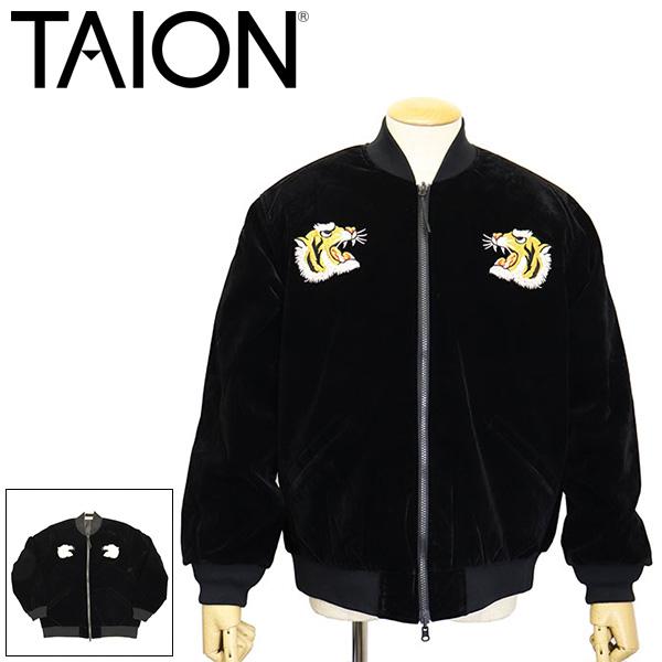 TAION (タイオン) JK04JS ジャパンスペシャル リバーシブル スカジャン ダウンジャケッ...