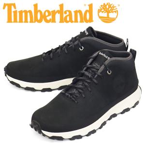 Timberland (ティンバーランド) A5TXG WINSOR TRAIL MID LTHR ウィンザートレイルミッドレザーシューズ Black TB484｜threewoodjapan