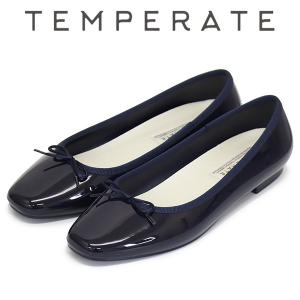 TEMPERATE (テンパレイト) EMMA レインシューズ NAVY TMP019｜threewoodjapan