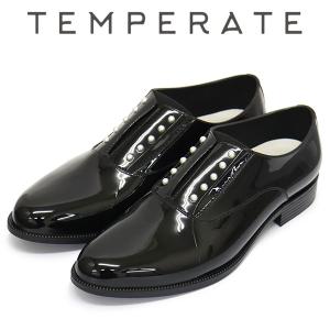 TEMPERATE (テンパレイト) PEIGE レインシューズ BLACK TMP022｜threewoodjapan