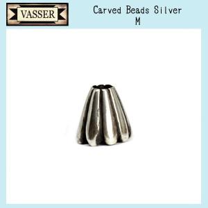 VASSER（バッサー）Carved Beads Silver M(カーブドビーズシルバーM)｜threewoodjapan