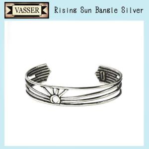 VASSER（バッサー）Rising Sun Bangle Silver(ライジングサンバングル シルバー)｜threewoodjapan