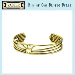 VASSER（バッサー）Rising Sun Bangle Brass(ライジングサンバングル ブラス)｜threewoodjapan