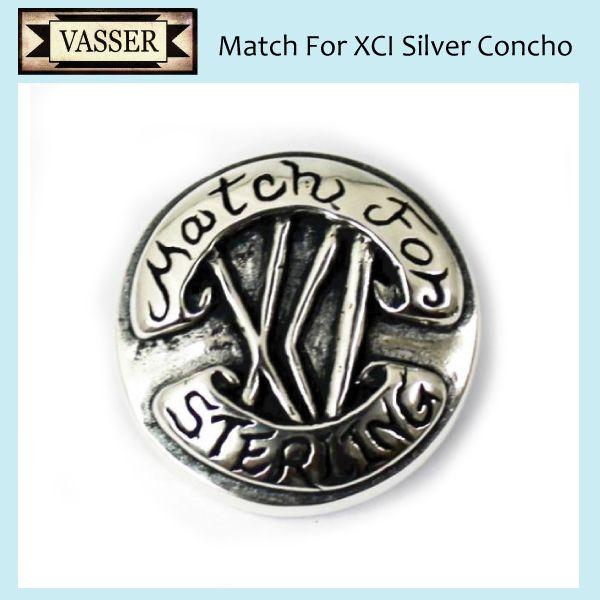 VASSER（バッサー）Match For XCI Silver Concho(M.F.91シルバー...