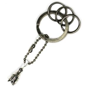 sale セール VASSER（バッサー） Lightning Bottle Key Chain(ライトニングボトルキーチェーン)SILVER｜threewoodjapan