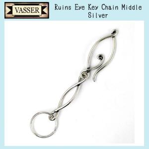 VASSER（バッサー）Ruins Eye Key Chain Middle (ルインズアイキーチェーン ミドル ) Silver｜threewoodjapan