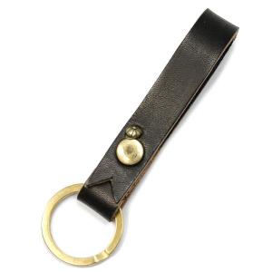 VASSER(バッサー)Casquette Boy Leather Key Chain Black(キャスケットボーイレザーキーチェーンブラック)｜threewoodjapan