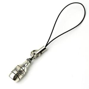 VASSER（バッサー） Love Beer Drunker Phone Strap(ラブビアードランカー携帯ストラップ・スマートフォンピアス)SILVER｜threewoodjapan