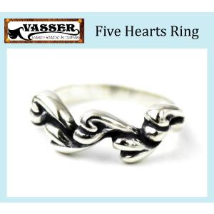 sale セール VASSER（バッサー）Five Hearts Ring(5ハーツリング)｜threewoodjapan