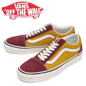 sale セール VANS (ヴァンズ バンズ) VN0A54F34SA Ua Old Skool 36 Dx オールドスクール スニーカー (Anaheim Factory) Og Brick/Og Saffron VN349｜threewoodjapan