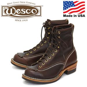 限定 WESCO (ウエスコ) BRCXL108705 Jobmaster LTT ジョブマスター レザーブーツ Brown Chromexcel Horween JM63｜threewoodjapan