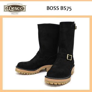 WESCO (ウエスコ) BK7700100 Custom Boss ボス レザーブーツ BLACK