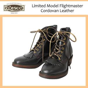 限定 Wescoウエスコ 正規ディーラー Limited Model Flightmaster (フライトマスター) Cordovan Leather (コードバンレザー)｜threewoodjapan