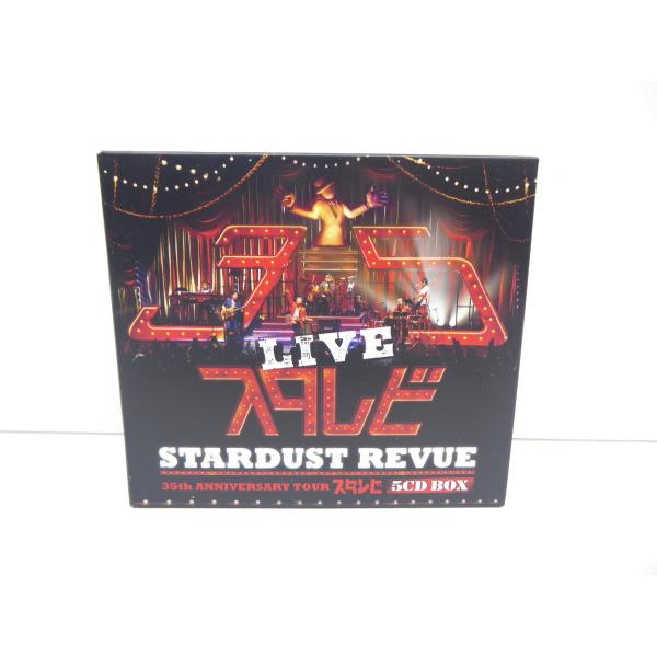 STARDUST REVUE 35th ANNIVERSARY TOUR スタ☆レビ CD △WV1...