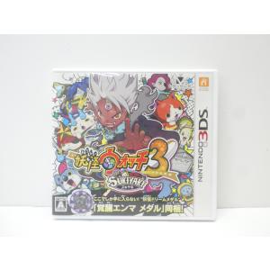 Nintendo 3DS 妖怪ウォッチ3 スキヤキ ※メダル欠品 ゲームソフト △WE2994
