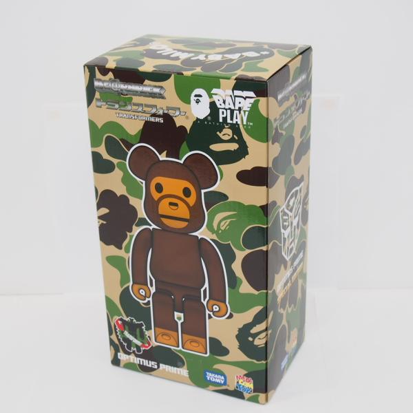 【未開封】BAPE × TRANSFORMERS × BE＠RBRICK BABY MILO OPT...