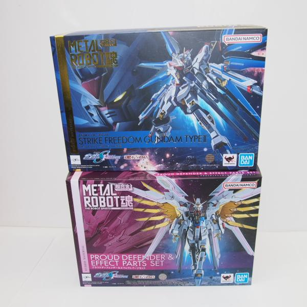 METAL ROBOT魂 ストライクフリーダムガンダム弐式 + プラウドディフェンダー＆エフェクトパ...