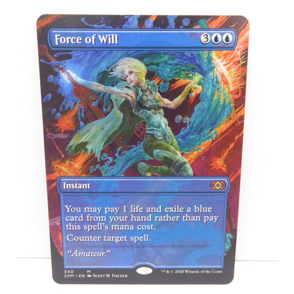 MAGIC The Gathering MTG Force of Will 2XM ボーダレス カー...