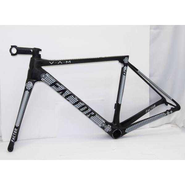 FACTOR O2 VAM 700C 2012年製 490mm フルカーボンフレーム 自転車 中古 ...