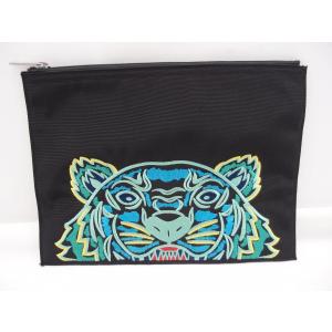 KENZO ケンゾー クラッチバッグ 鞄 中古 メンズ ∴WB502｜thrift-webshop