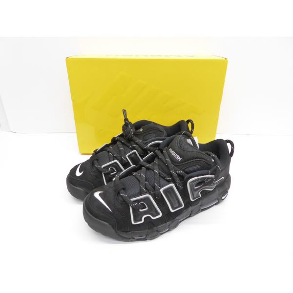 未使用 AMBUSH × Nike Air More Uptempo Low Black and W...