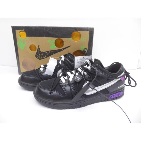 NIKE ナイキ × OFF-WHITE DUNK LOW 10F50 BLACK 50 DM160...