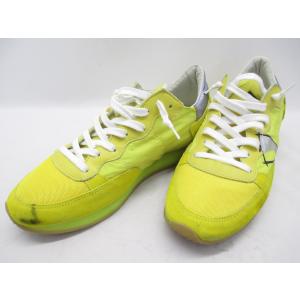 PHILIPPE MODEL フィリップモデル TROPEZ イエロー SIZE:43 メンズ スニーカー 靴 ∴WT1890｜thrift-webshop