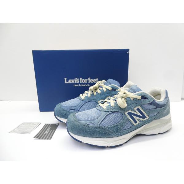 ニューバランス New Balance × Levi's M990LI3 Blue size27.5...
