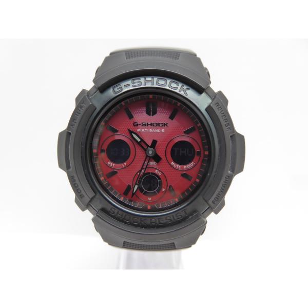 CASIO カシオ G-SHOCK AWG-M100SAR 電波ソーラー 腕時計 △WA5695