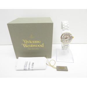 Vivienne Westwood ヴィヴィアンウエストウッド VV088RSWH セラミック クォーツ レディース 腕時計 △WA6020｜thrift-webshop